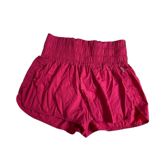 Free People Movement The Way Home Running Shorts Women XL Pink Athleisure Gym - Picture 1 of 12